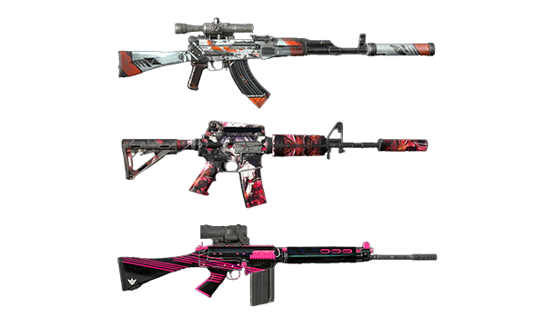 Změna skinu zbraně